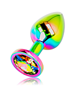 Rainbow Anal Plug - Size L