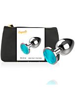 Coquette Crystal Blue Plug 3.5x8cm