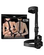 Collar and Submissive Seduction Wrist Cuffs Set
