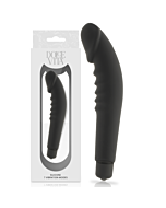 Black Realistic Vibrator Pleasure Dolce