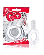 Transparent Vibrating Crystal Cock Ring