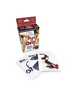 Take it off - stripping card game