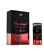 Intt strawberry liquid vibrator 15ml
