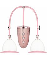 Automatic breast pump - medium - pink