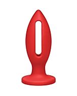 Lube luge plug 4 inch red