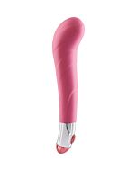 Lovely vibes g-spot shaped soft touch vibrator pink