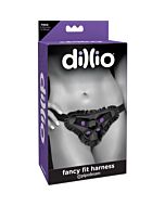 Fancy fit harness purple