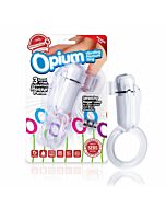 Screaming o opium vibrating pleasure ring white