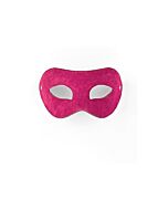 Eyemask suede pink