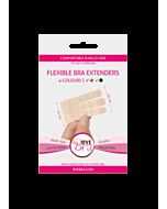 Byebra -flexible bra extenders 3 hook 4 units