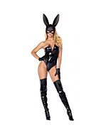Breathtaking sexy bunny costume - black