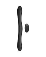 Dual-flex silicone vibrator with wireless remote