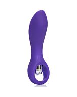 Vibrating booty probe blue