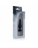 Intense anal plug pipo s silicone black 10cm