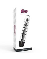 Glossy lenny vibrator black