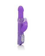 Silicone jack rabbit purple
