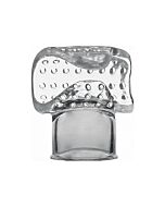 Vibra-stroke masturbator wand attachment transparent