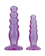 Crystal jellies anal kit purple