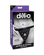 Dillio perfect fit harness purple
