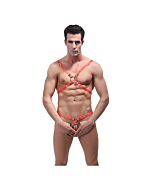 Male power rip off harness set orange