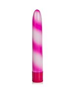 Candy cane massager pink