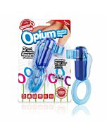 Screaming o opium vibrating pleasure ring blue