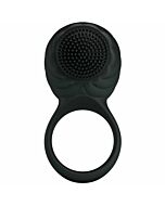 Pretty love male -  rotating and teaser rechargeable cockring florence - black