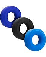 Huj3 kit 3 rings - blue