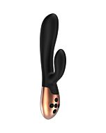 Heating g-spot vibrator - exquisite - black