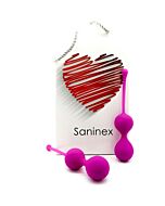 Saninex double clever balls purple