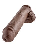 Realistic Brown King 28cm Penis