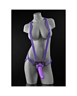 Dillio 7 inch strap-on  suspender harness set