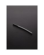 Single end dilator 8mm brushed steel