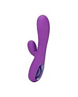 Ultrazone tease 6x rabbit style silicone vibe - purple