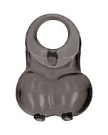 Sono no. 73 - soft squeeze scrotum ring - black