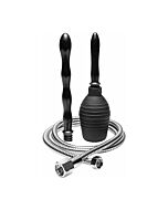 All-in-one shower enema system