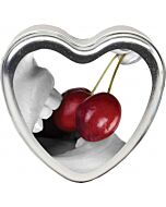 Earthly body cherry edible massage candle