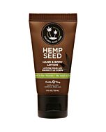 Earthly body naked in the woods  hand and body lotion