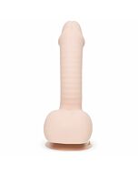 Uprize - remote control rising 15 cm vibrating realistic dildo pink flesh