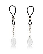 Nonpiercing nipple jewelry crystal