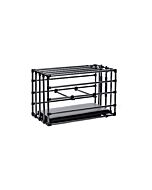 Kennel adjustable puppy cage with padded board
