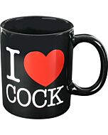 I love cock mug