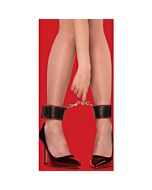 Reversible ankle cuffs - red