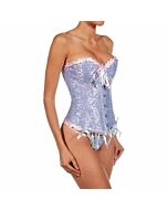 Corset atenea azul