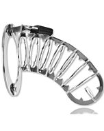 Metalhard spiked chastity cage 14 cm
