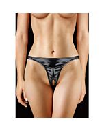 Adjustable panty with bullet black