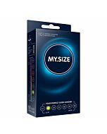 My size natural latex condom 49 width 10 pcs