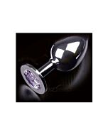 Jewellery large silver baby purple