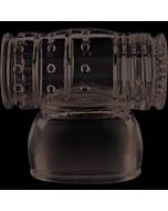 Wand attachment cock stroker