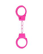 Metal handcuffs pink